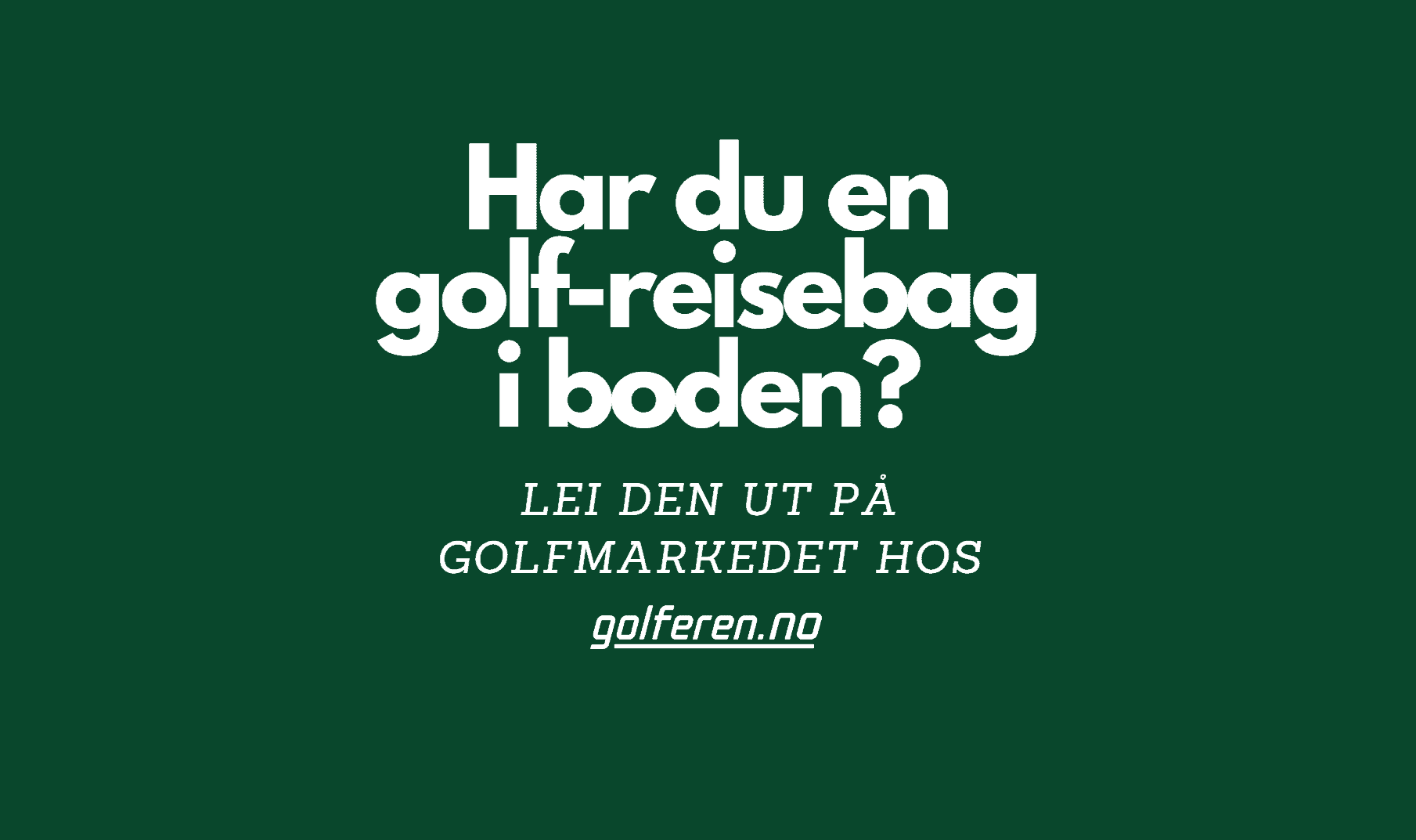 Golfmarkedet