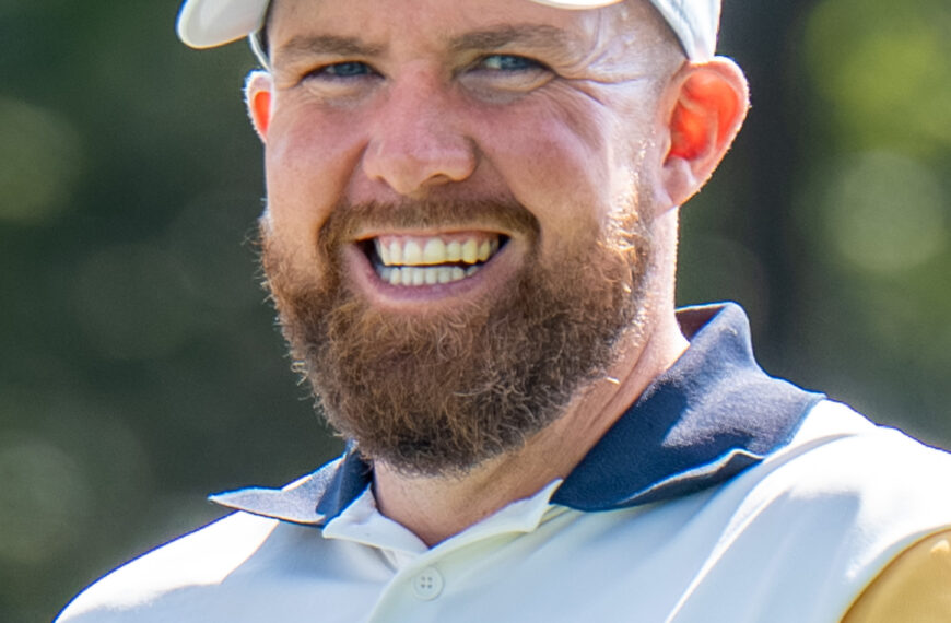 Shane Lowry under Ryder Cup i 2025. Arkivfoto.