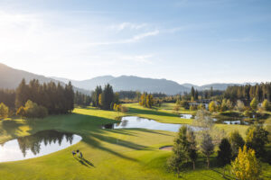 Golfbanen i Westendorf i høstfarger.