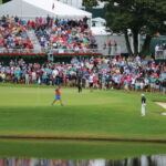 Hull 17 på East Lake Golf Club under TOUR Championship i 2015. Illustrasjonsfoto.