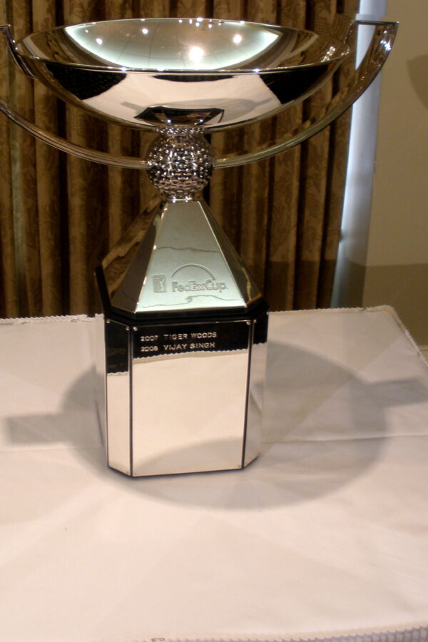 FedEx Cup-pokalen utstilt i Atlanta i 2009. Illustrasjonsfoto.