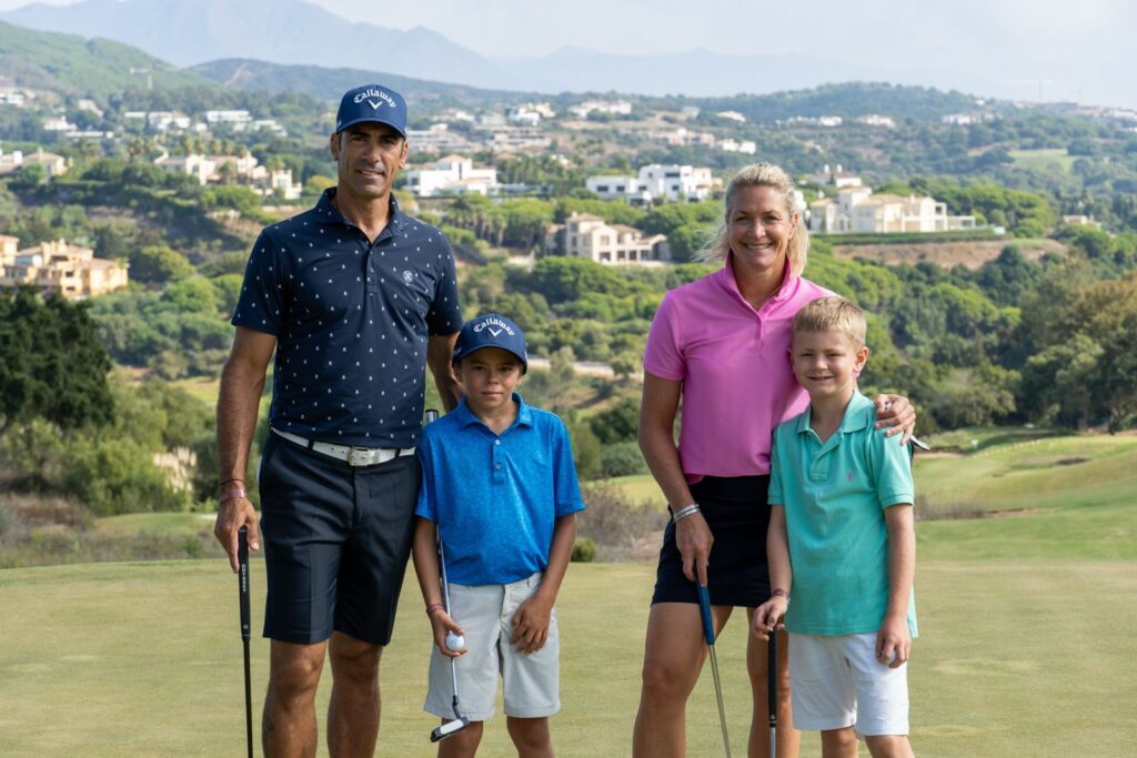 Suzann Pettersen åpnet ny par 3-bane i Sotogrande