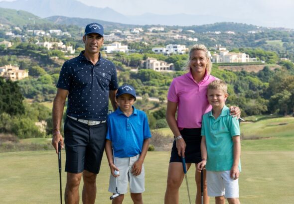 Suzann Pettersen åpnet ny par 3-bane i Sotogrande