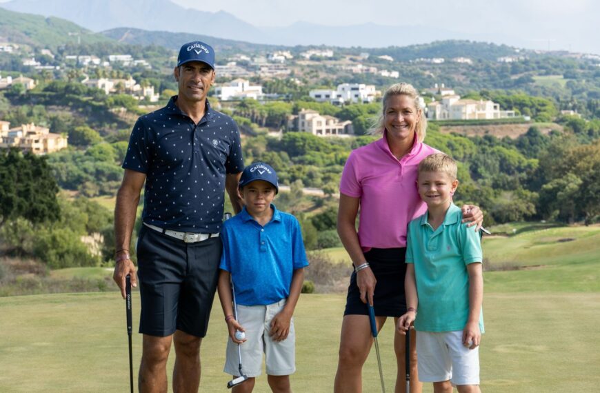 Suzann Pettersen åpnet ny par 3-bane i Sotogrande